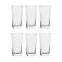 Tumbler 6pc Square Glass Pougine BJ1021 2024-180