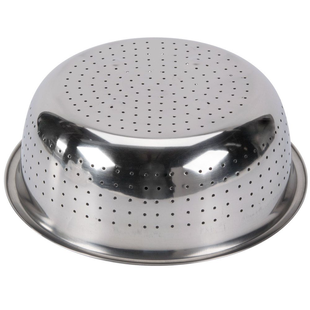 Colander 28x11cm Chinese Style Stainless Steel