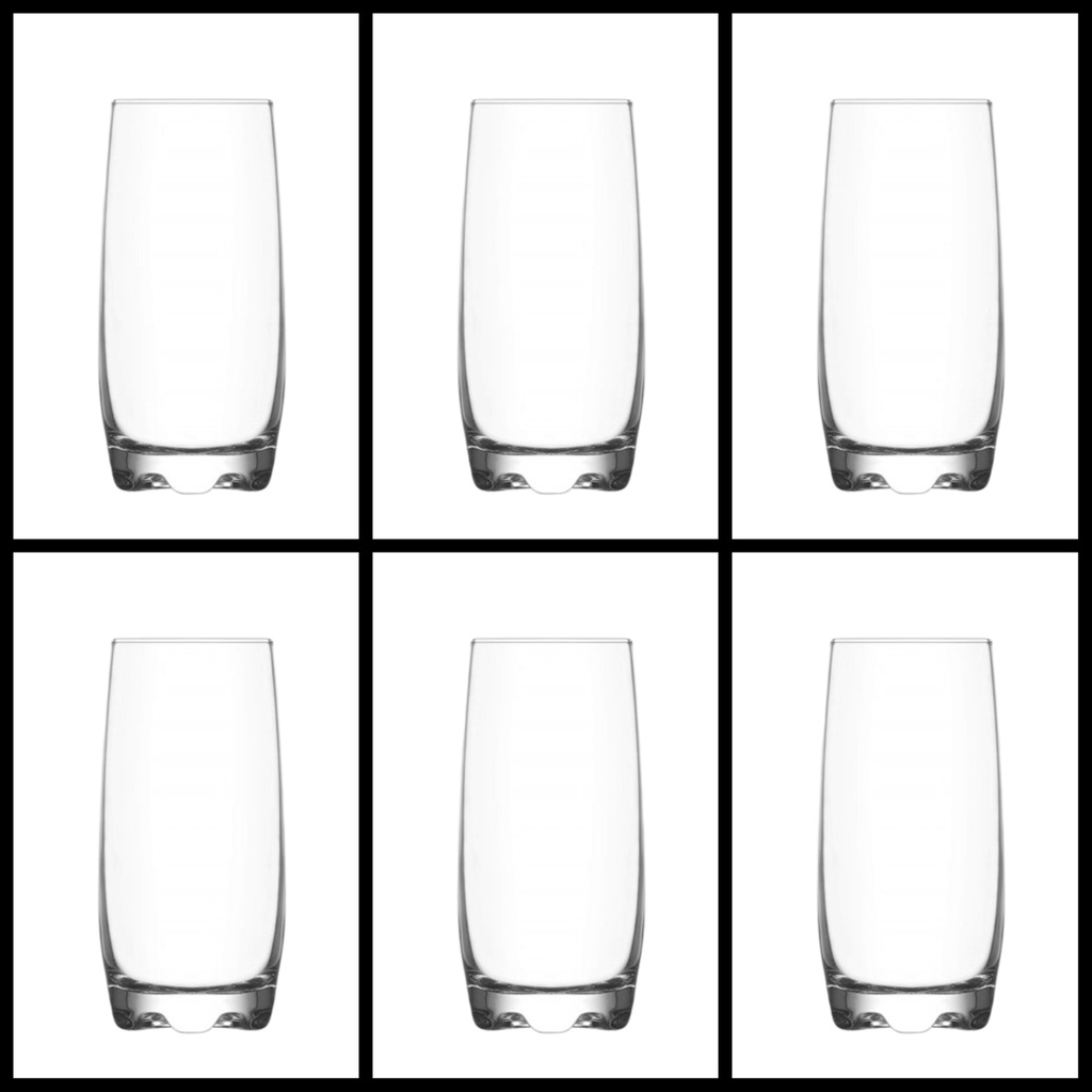 Tumbler 6pc 380ml Sylvia Glass - 2024-098