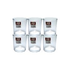 Whisky Glass 6Pc 220ml Deli 2023-058