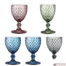 Wine Goblet 6pc 250ml Assorted Colours 2024-153