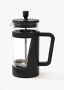 Barista Plunger 350ml Glass- Black 10241