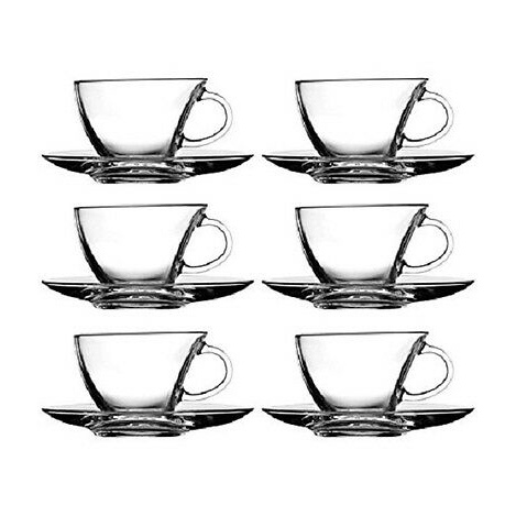 PENGUEN CUP AND SAUCER 230CC 12PC 98396