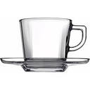 CARRE CUP AND SAUCER 215CC 12PC 95307