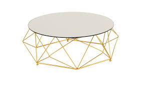 Cake/Decor Stand 36.5X15Cm Mirror Geometrical Wire Frame Irm10306