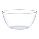 Bowl 20X12Cm Clear Glass Deep Bw606