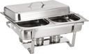 Chafing Dish 9.5L Rect Double LP