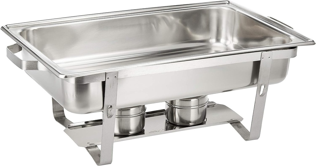 Chafing Dish 9.5L Rectangular with Triple Inserts