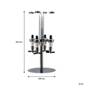 Tot Measure Dispenser 4-Bottle – 25ml Each on Rotary Stand (240x240x550mm) - 73060