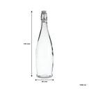 Bottle 1L W/Clip Lid Regent 27300