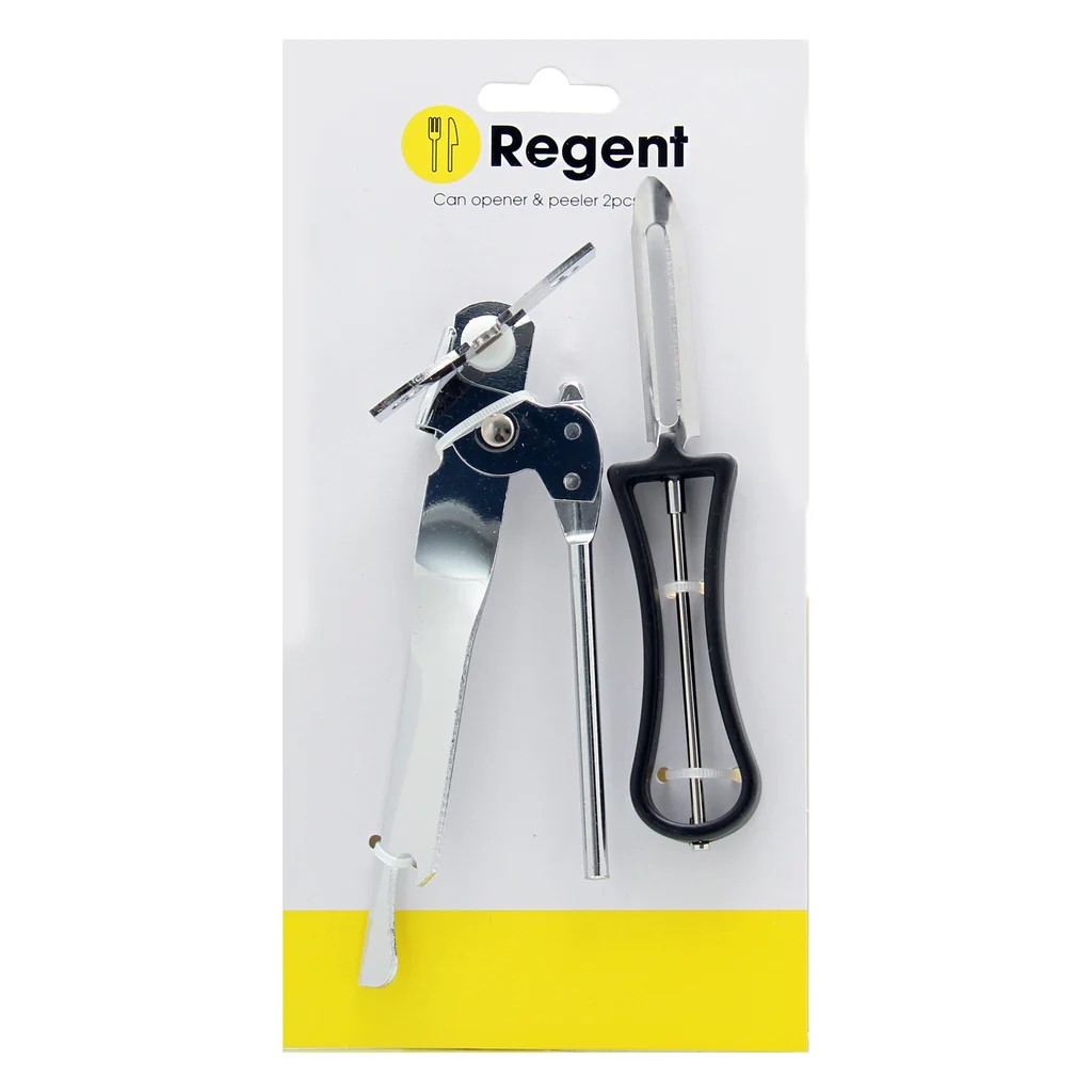 Can Opener & Peeler Set – 2pc - Regent - 21126