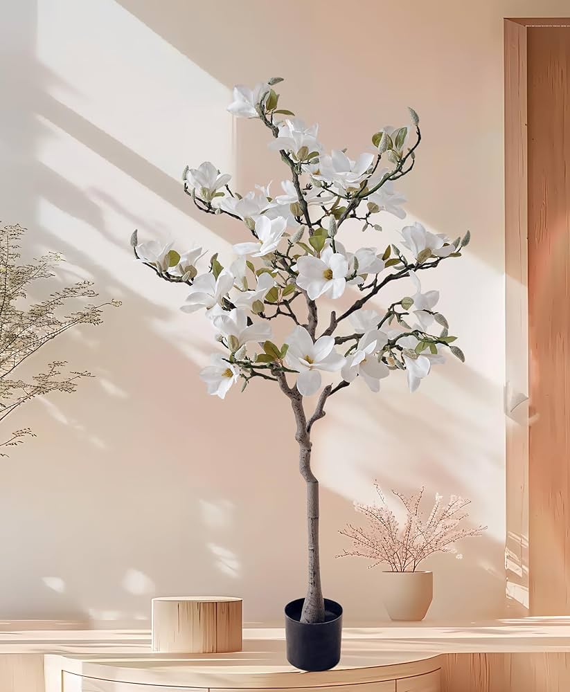 Artificial Tree 75cm Single Pole Magnolia LZ-210