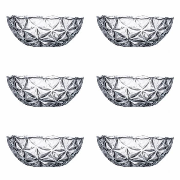 Bowl Set 7pc Estrella - Glass - 96981