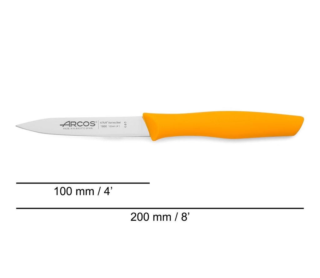 Arcos Paring Knife 100mm Plain – 1800 Series