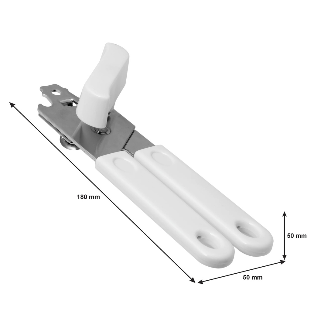 Tin Opener Revolving White Regent 21256