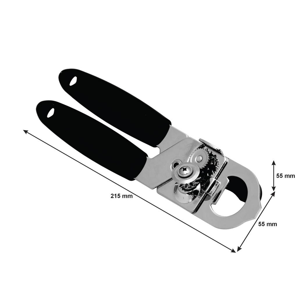 Tin Opener Revolving Black Regent 21255