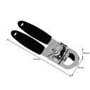 Tin Opener Revolving Black Regent 21255