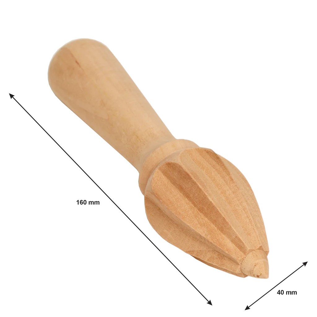 Citrus Squeezer 16x4x4cm Wooden Regent 30946