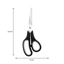 Scissors 2pc Set Black & Grey Regent 14549