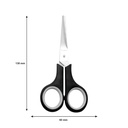 Scissors 2pc Set Black & Grey Regent 14549