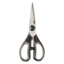 Scissors 19.5cm Black&Grey Regent 21111