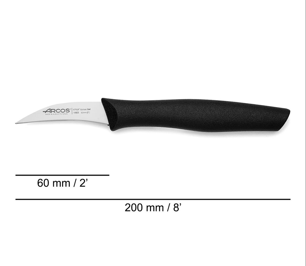 Arcos 60mm Paring/Shaping Knife – Nova Series 1883