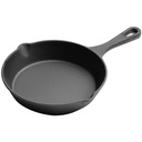 Frying Pan 20cm Cast Iron Black