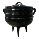 Pot 3 Leg Cast Iron Size:4