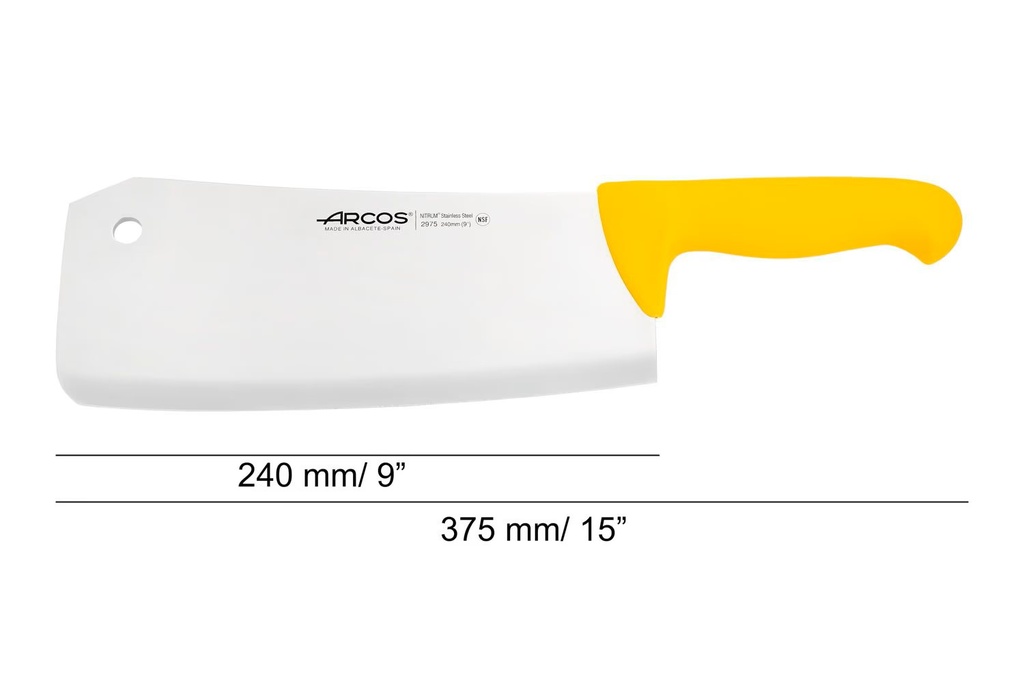 Arcos Cleaver 240mm - 2900 Series - 2975