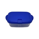 Container 1.1L 15X21.5X6.7Cm Push Up Microwave Bpa Free Hobby Life 021533