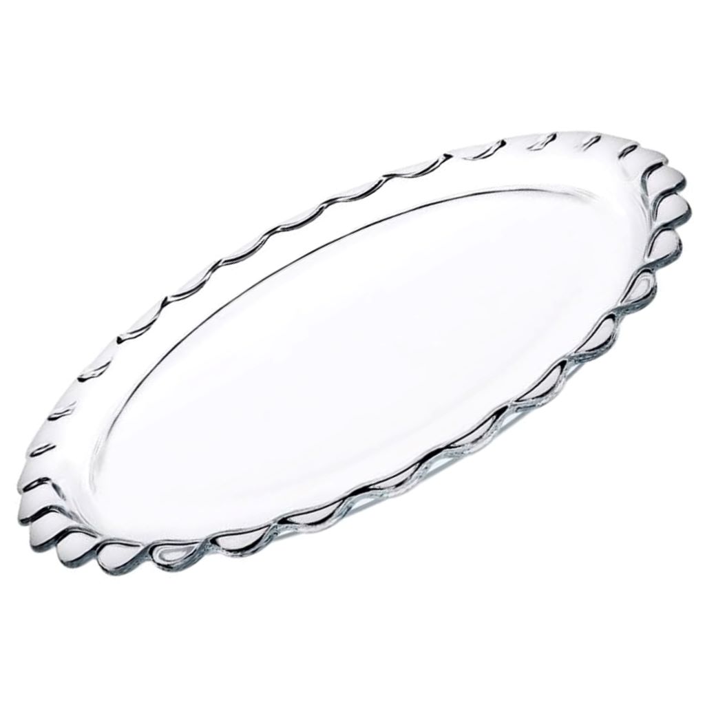 Cake Plate 26cm Glass Mini Patisserie -10673