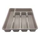 Cutlery Tray 5 Compartment 34X27X4.5Cm Colours Bpa Free Hobby Life 041200