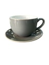 Cup & Saucer Set 250Ml Porcelain Solid Colours Rvt2023-319