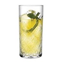 TIMELESS HI BALL 295ML 4PC CUT GLASS 52820