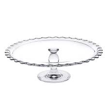 Maxi Patisserie Footed Server 37X12.6Cm Glass 96804