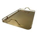 Tray 42x27cm Rectangular Stainless Steel TM