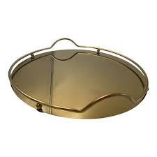 Tray 40cm Round Stainless Steel TM