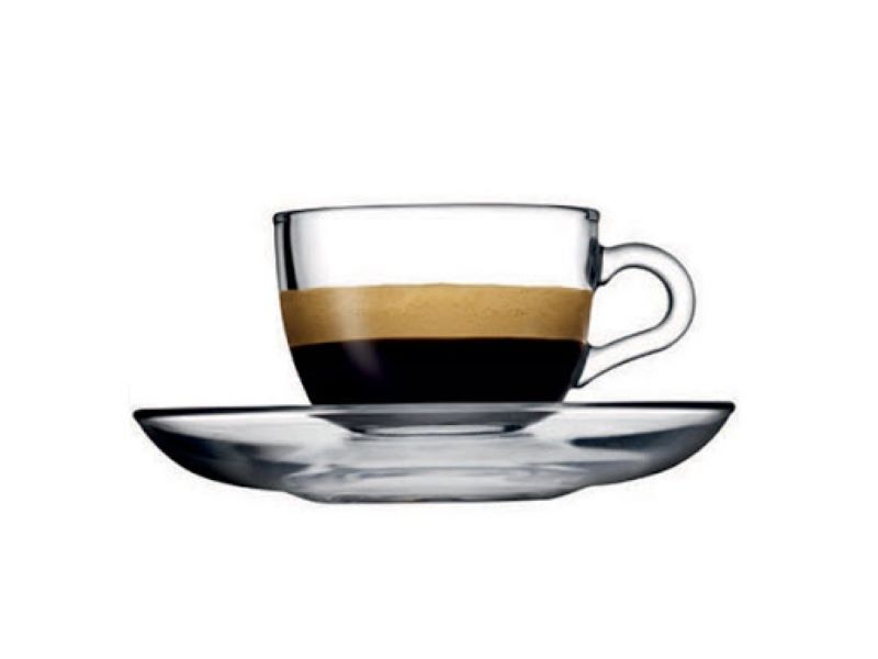 CUP AND SAUCER 12PC 90CC ESPRESSO BASIC 97984