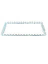 Tray 36X26Cm Mirror With Diamante Rvt2023-291