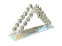 Serviette Holder 18X5X10Cm Glass With Diamante Rvt2023-296