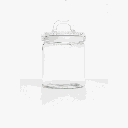 JAR W/LID 1.6LT 23.5X12CM GLASS CONCEPT 27574