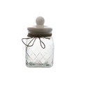 JAR W/LID 1.6LT 23.5X12CM GLASS CONCEPT 27574