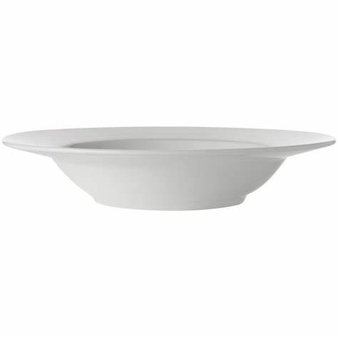 Bowl 23cm Soup/Pasta Rim White Basics Maxwell Williams FX0127