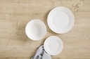 Dinner Set 12pc Euro Rim White Basics Maxwell Williams Fx0142