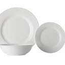 Dinner Set 16Pc Coupe Fitzrovia White Basics Maxwell Williams Fx0148