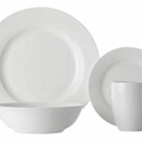 Dinner Set 16Pc Soho Rim White Basics Maxwell Williams Fx0144