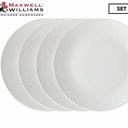 Plate 19cm Coupe White Basics Maxwell Williams FX0131