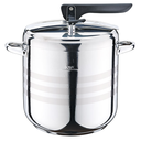 Pressure Cooker 9L Classic Stainless Steel Bonera Berlin