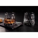 Whisky 300ml 4pc Leafy Glass 420194