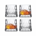 Whisky 300ml 4pc Leafy Glass 420194